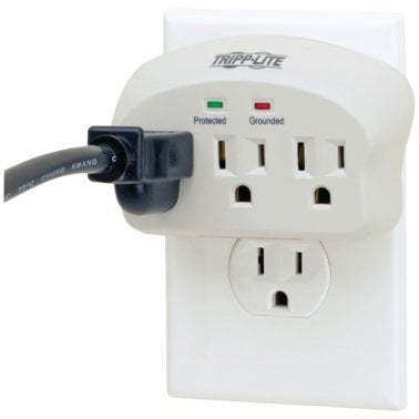 Tripp Lite® by Eaton® Protect It!® 660-Joules Surge Protector Wall Tap, 3 Outlets, Direct Plug-in, SK3-0