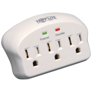 Tripp Lite® by Eaton® Protect It!® 660-Joules Surge Protector Wall Tap, 3 Outlets, Direct Plug-in, SK3-0