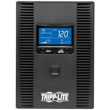 Tripp Lite® by Eaton® SmartPro® 900-Watt 1,500-VA Line-Interactive UPS System with Outlet and Fax/Phone/LAN/Coax Surge Protection, 10 Outlets, 6-Ft. Cord, SMART1500LCDT