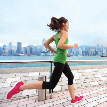 JVC® Sport In-Ear Ear Clip Sport Headphones with Microphone and Remote, HA-EBR80 (Red)