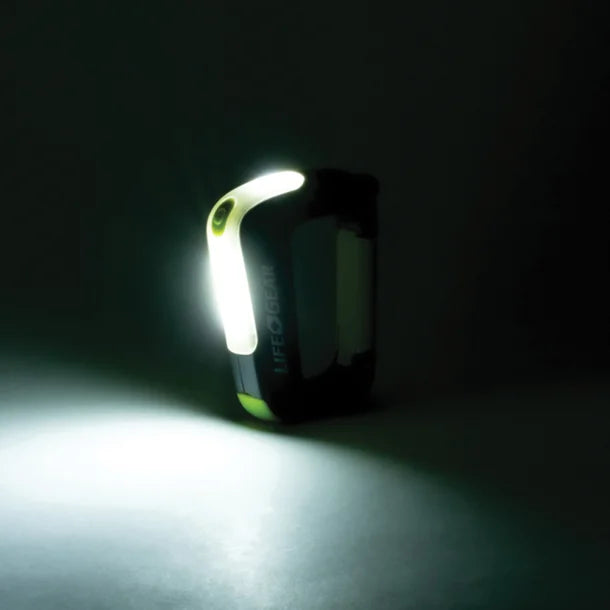 Life+Gear 250-Lumen USB-Rechargeable Clip-Light Flashlight