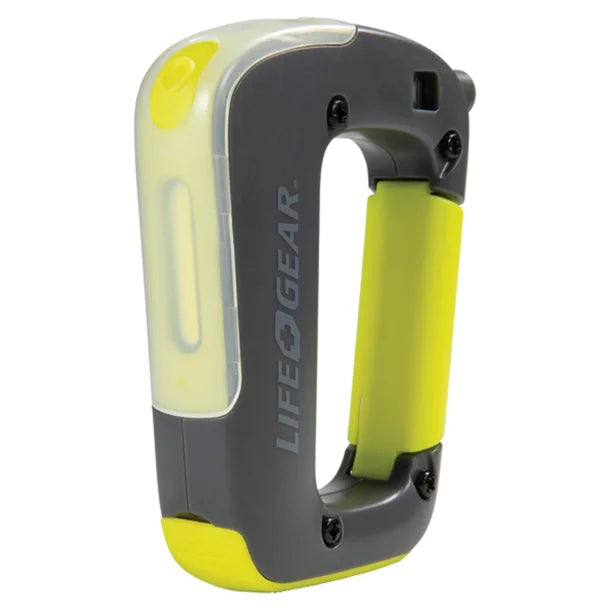 Life+Gear 250-Lumen USB-Rechargeable Clip-Light Flashlight