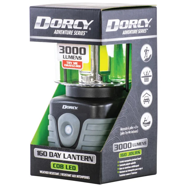 Dorcy® Adventure Max 3,000-Lumen Outdoor Lantern