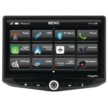 Stinger® HEIGH10® Floating Multimedia Display System with Bluetooth®, Apple® CarPlay®/Android Auto™, and SiriusXM® Ready