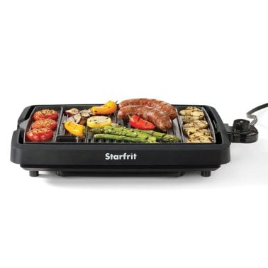 THE ROCK™ by Starfrit® Indoor Smokeless Electric BBQ Grill