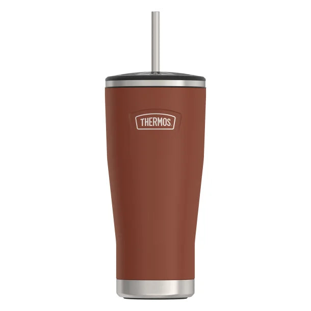 Thermos® Icon™ 24-Oz. Cold Stainless Steel Tumbler with Straw (Saddle)