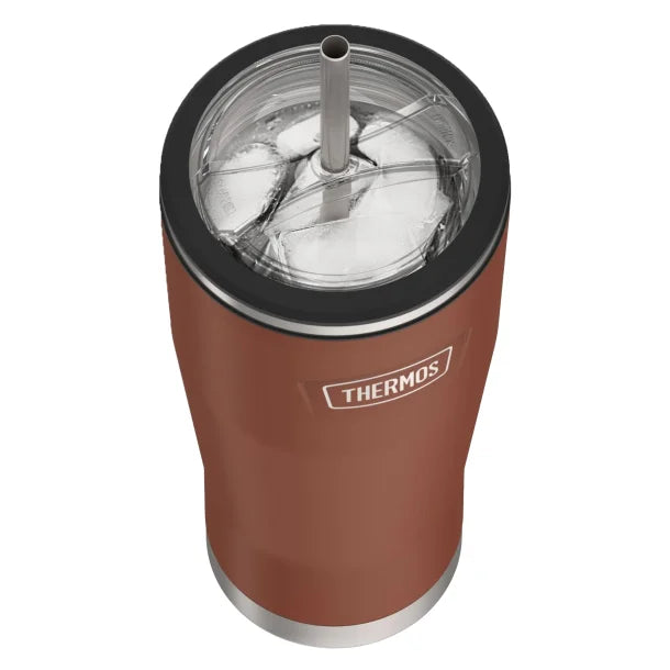 Thermos® Icon™ 24-Oz. Cold Stainless Steel Tumbler with Straw (Saddle)