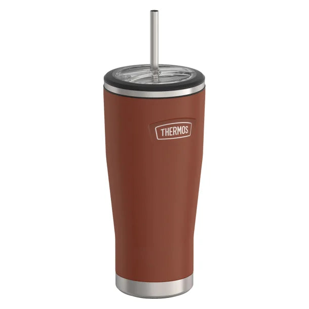 Thermos® Icon™ 24-Oz. Cold Stainless Steel Tumbler with Straw (Saddle)