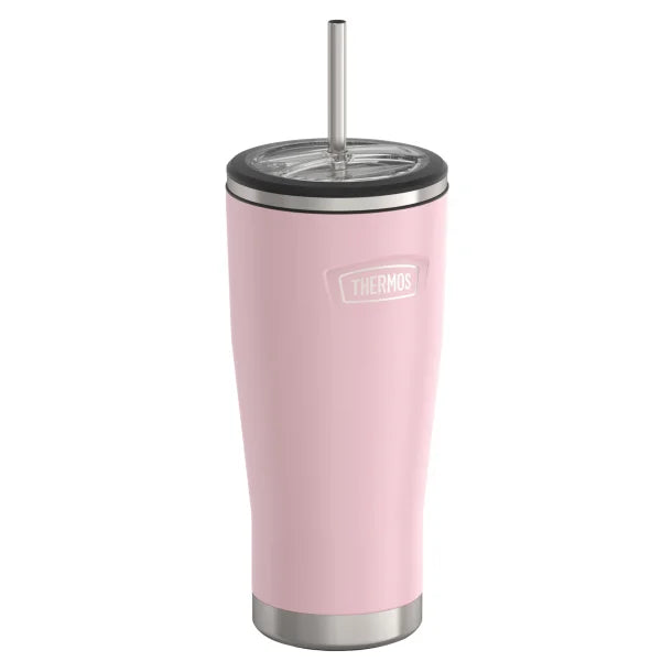 Thermos® Icon™ 24-Oz. Cold Stainless Steel Tumbler with Straw (Sunset Pink)