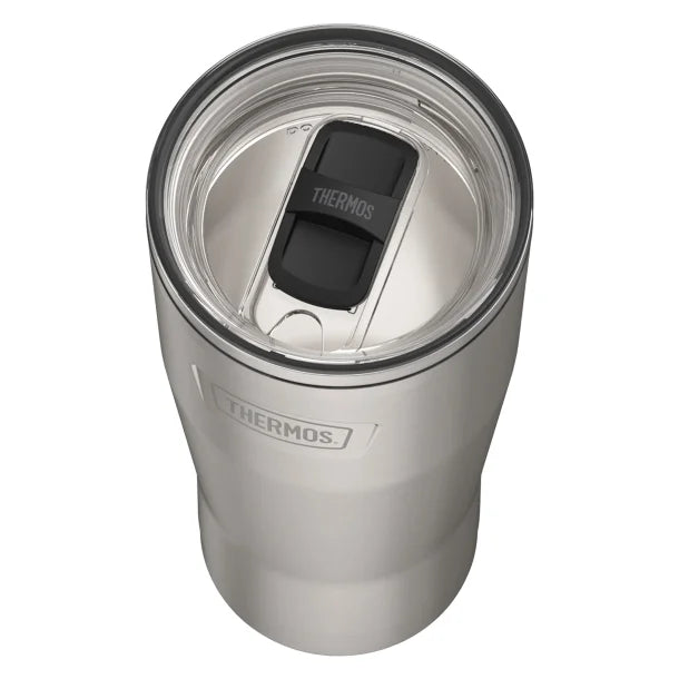 Thermos® Icon™ 24-Oz. Stainless Steel Tumbler with Slide Lock (Matte Stainless Steel)