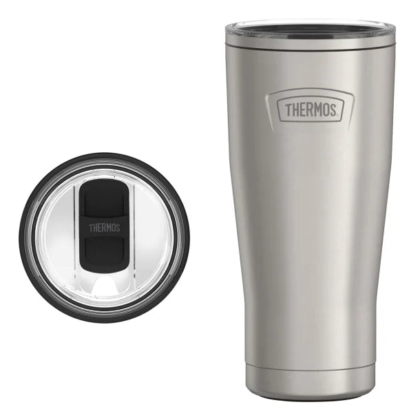 Thermos® Icon™ 24-Oz. Stainless Steel Tumbler with Slide Lock (Matte Stainless Steel)