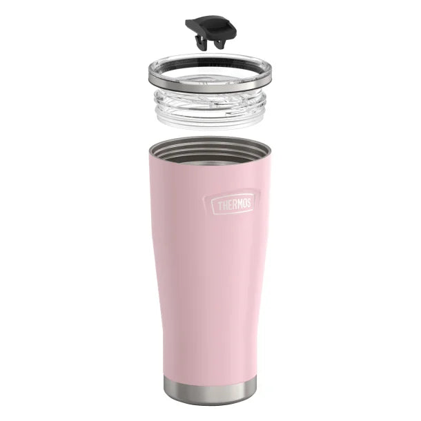 Thermos® Icon™ 24-Oz. Stainless Steel Tumbler with Slide Lock (Sunset Pink)