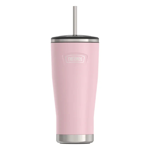 Thermos® Icon™ 24-Oz. Cold Stainless Steel Tumbler with Straw (Sunset Pink)