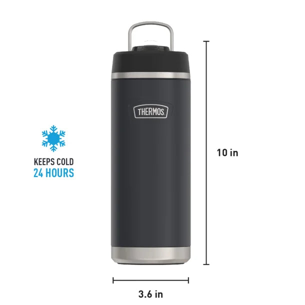 Thermos® Icon™ 32-Oz. Stainless Steel Water Bottle with Straw Lid (Granite)