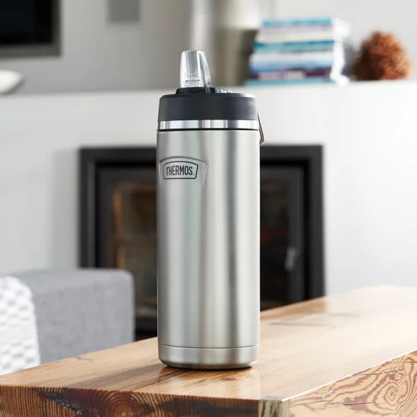 Thermos® Icon™ 32-Oz. Stainless Steel Water Bottle with Straw Lid (Matte Stainless Steel)