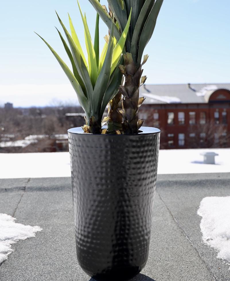 Mesa - Black Brass Planter (Multiple Sizes) 