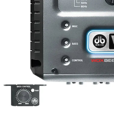 DB Drive™ WDX® Series BE6 Digital Bass Enhancer with Dash-Mount Remote