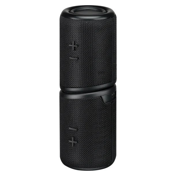 iLive Magnetic+ Portable Bluetooth® Stereo Speakers, True Wireless, Black, ISB2133B