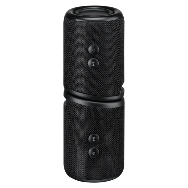 iLive Magnetic+ Portable Bluetooth® Stereo Speakers, True Wireless, Black, ISB2133B