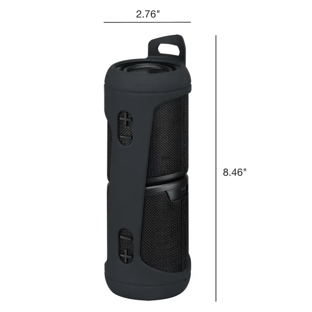iLive Magnetic+ Portable Bluetooth® Stereo Speakers, True Wireless, Black, ISB2133B