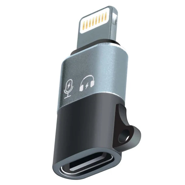 XYST™ USB-C® to Lightning® OTG Audio Adapter