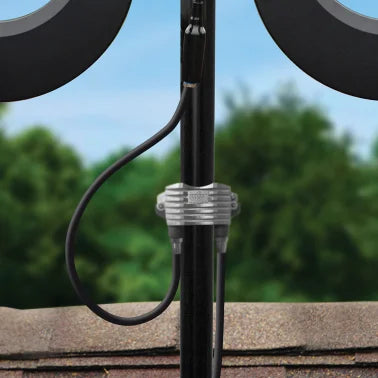 Antennas Direct ClearStream JUICE Low-Noise UHF/VHF Indoor Outdoor TV Antenna Preamplifier with Two 3-Ft. Cables, Power Inserter, 12V DC Power Supply