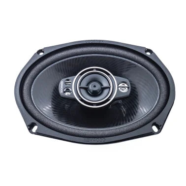 KENWOOD® Performance Series KFC-6996PS 6-In. x 9-In. , 650-Watt-Max 5-Way Full-Range Speakers, Black, 2 Pack