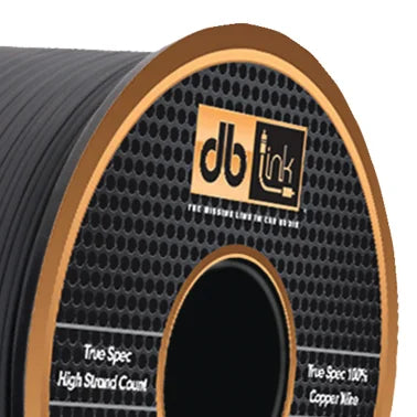 DB Link® Maxkore® Superflex Soft-Touch 100%-OFC Copper 10-Gauge 100-Ft. Speaker Wire, Black