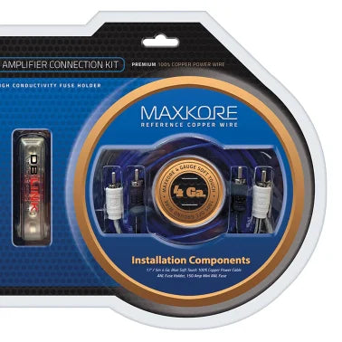 DB Link® Maxkore® MX Series 100%-Copper 4-Gauge Mini-ANL Amp Installation Kit