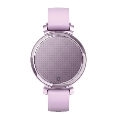 Garmin® Lily® 2 Health and Fitness Smartwatch with Anodized Aluminum Bezel/Case and Silicone Band (Metallic Lilac)