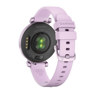 Garmin® Lily® 2 Health and Fitness Smartwatch with Anodized Aluminum Bezel/Case and Silicone Band (Metallic Lilac)