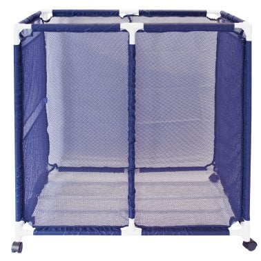 Pool Bins Pool Storage Mesh Rolling Organizer, Large, Blue