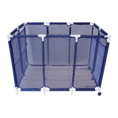 Pool Bins Pool Storage Mesh Rolling Organizer, Extra Large, Blue