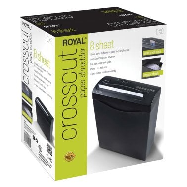 Royal® CX8 Crosscut Shredder