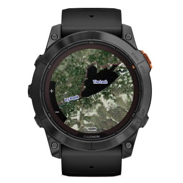 Garmin® fēnix® 7X Pro Solar Edition Smartwatch, Slate Gray Bezel with Black Band