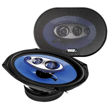 Pyle® Blue Label 6-In. x 9-In. 400-Watt-Max 4-Way Coaxial Speakers