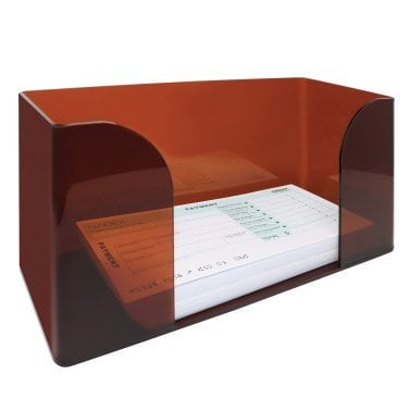 Nadex Coins™ Acrylic Check Tray (Brown)