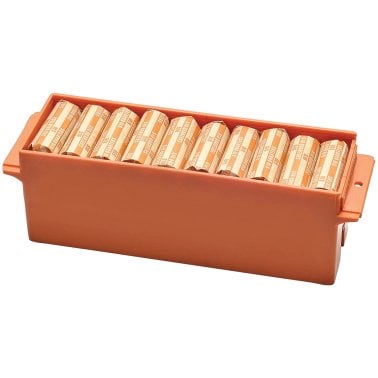 Nadex Coins™ Large Capacity Rolled Quarters Coin Storage Box