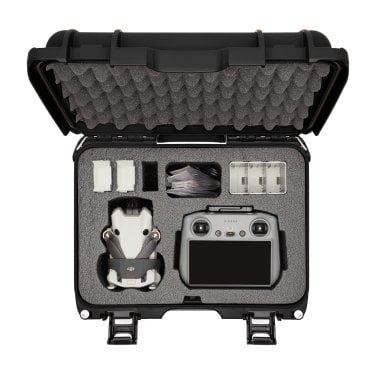 NANUK® 915 Protective Hard Case with Insert for DJI® Mini 4 Pro Fly More, Black