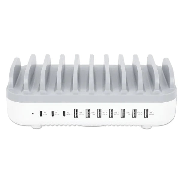 Manhattan® 10-Port 120-Watt USB Power Delivery Charging Station