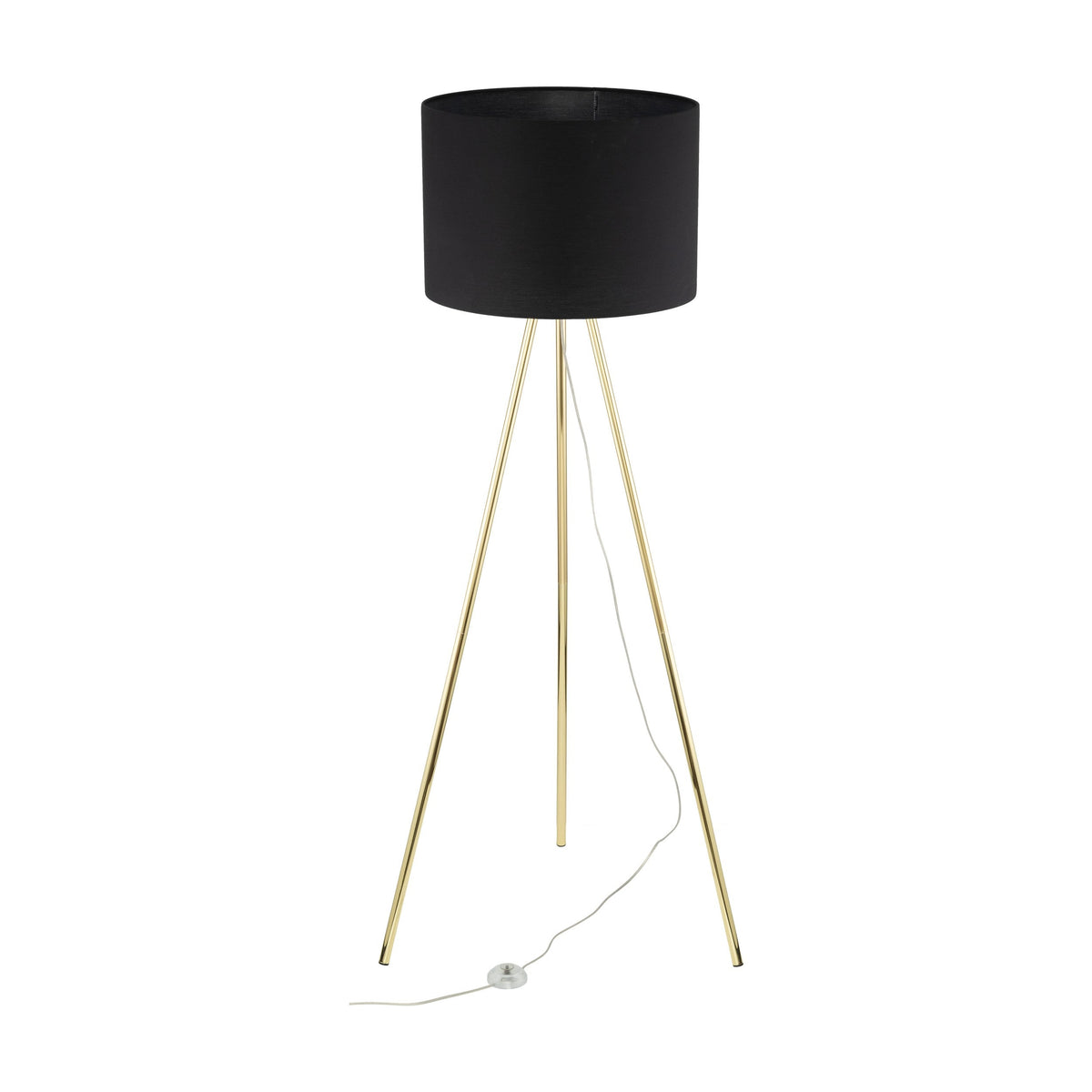 UMBERTO Black Modern  Floor Lamp  (Clearance)