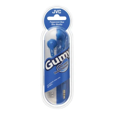 JVC® Gumy Earbuds, HA-F160 (Blue)