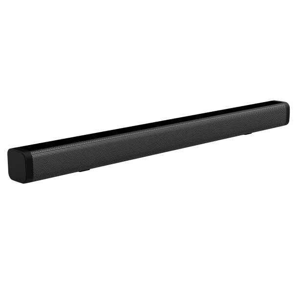 Supersonic® Bluetooth® 2.0-Channel 30-In. Low-Profile Sound Bar with Remote, SC-1420SB, Black