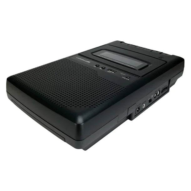 Emerson® Portable Cassette Player and Recorder, Black, EPC-3000