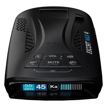 ESCORT® MAX 4 Color OLED Laser Radar Detector with Built-in GPS