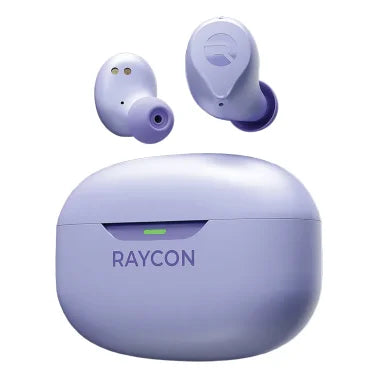 Raycon® The Everyday Bluetooth® Earbuds, True Wireless with Charging Case and Microphone, Noise Canceling (Blush Violet)