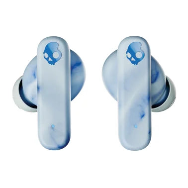 Skullcandy® EcoBuds™ Bluetooth® Earbuds with Microphone, True Wireless with Battery-Free Charging Dock, Glacier