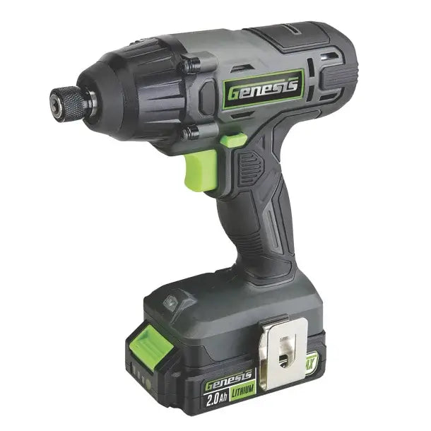 Genesis™ 20-Volt Cordless Li-Ion 2-Speed Drill Driver/Impact Driver Combo Kit, GL20DIDKB2