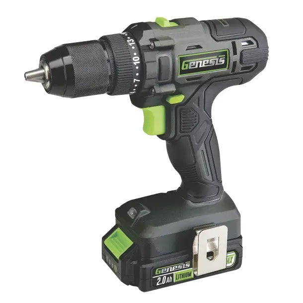 Genesis™ 20-Volt Cordless Li-Ion 2-Speed Drill Driver/Impact Driver Combo Kit, GL20DIDKB2