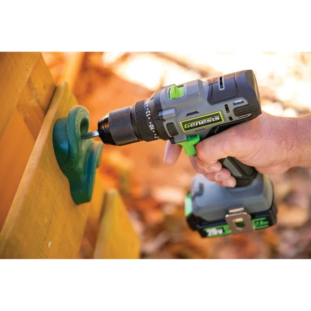 Genesis™ 20-Volt Cordless Li-Ion 2-Speed 1/2-In. Drill Driver, GLCD2012B